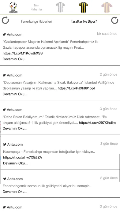 Tangkapan layar Spor Haberleri - Üç Büyükler ile ilgili haberler