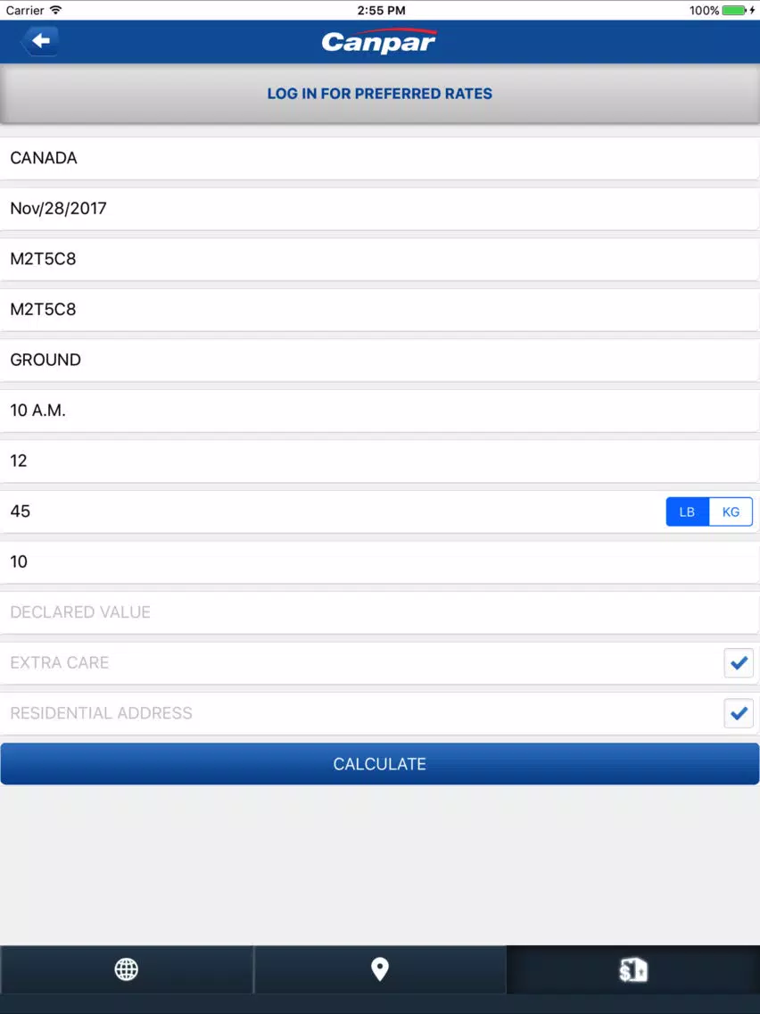 CANPAR MOBILE iPad  سکرین شاٹس