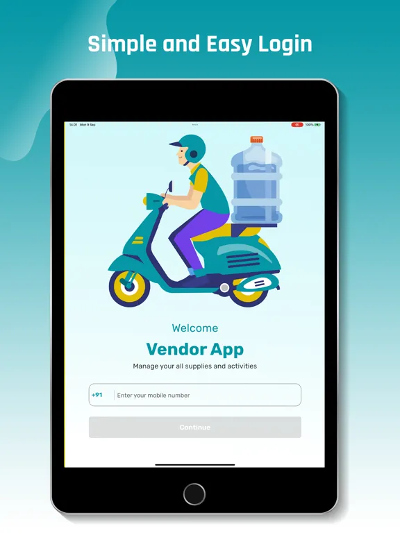 Canpay Vendor iPad 应用截图