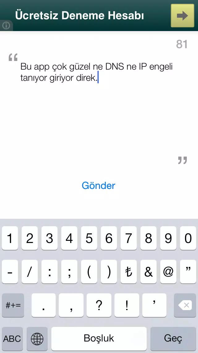 Anti Sansür: Twitter engelini aşın应用截图