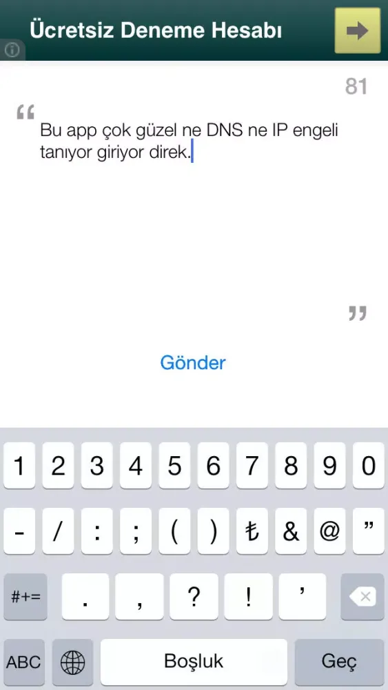 Anti Sansür: Twitter engelini aşın স্ক্রিনশট