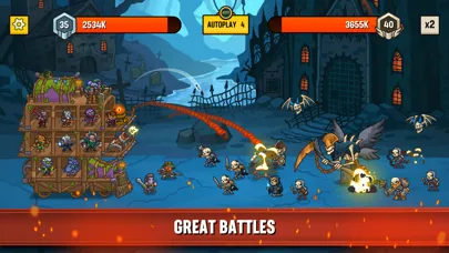 Captures d'écran de Magic Camp Defense