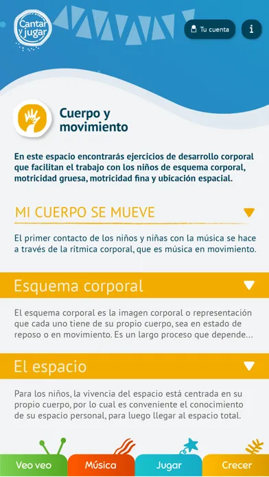 Tangkapan layar Cantar y Jugar Cantoalegre