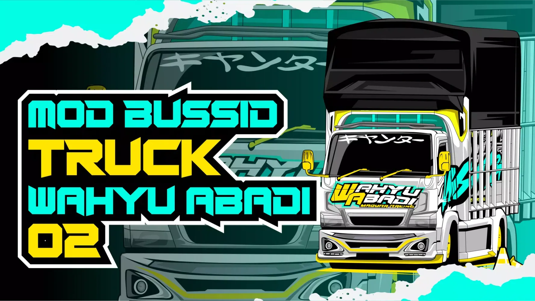 Tangkapan layar Mod Bussid Truk Wahyu Abadi 02