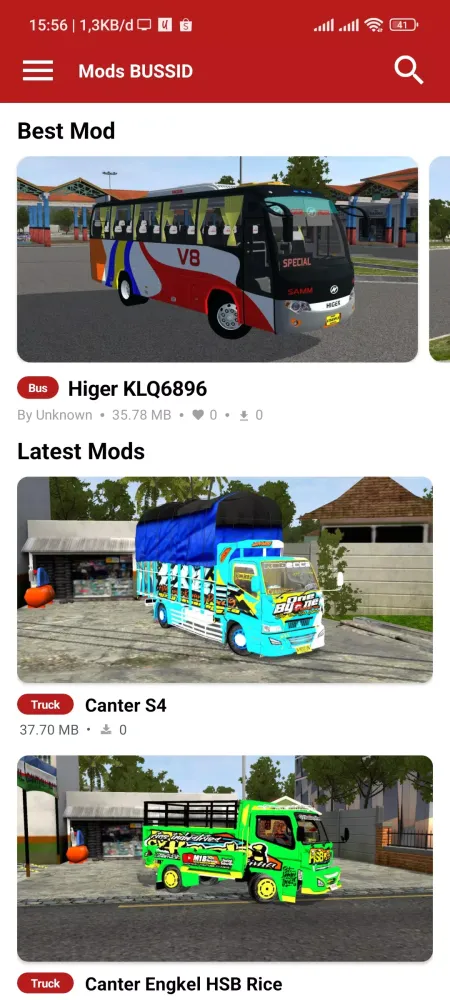 صور Mod Canter Knalpot Serigala