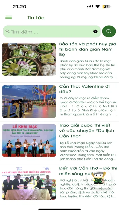 Capturas de pantalla de Can Tho Tourism