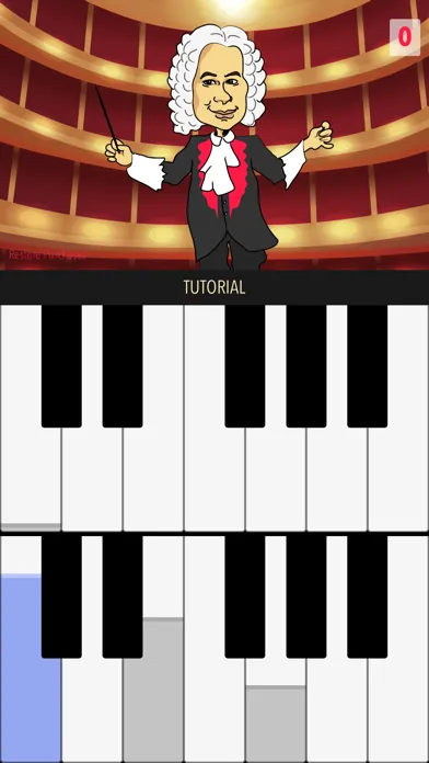 Play Bach: Follow the magic piano keys and save Classical Music!应用截图