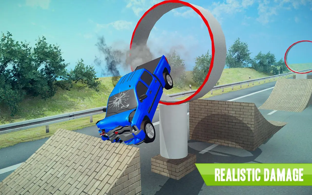 Capturas de pantalla de Car Crash Simulator Beam Drive Accidents