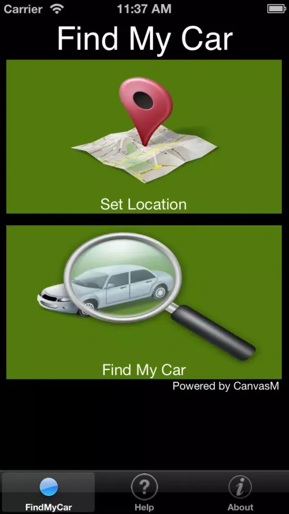 Captures d'écran de Find-My-Car