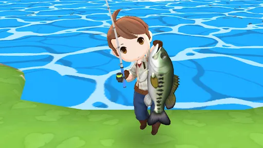 Fishing game Easy fishing life スクリーンショット