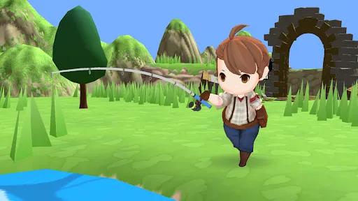 Fishing game Easy fishing life スクリーンショット