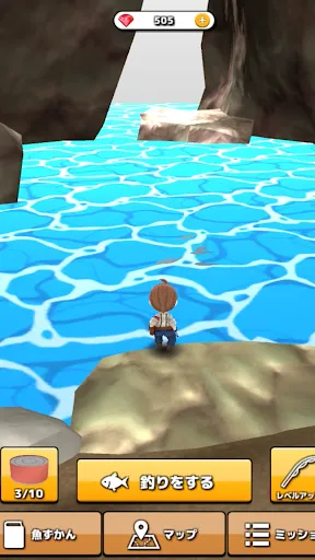 Fishing game Easy fishing life スクリーンショット