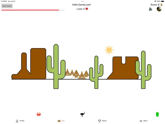 Desert Runner: Monument Valley iPad  Screenshots