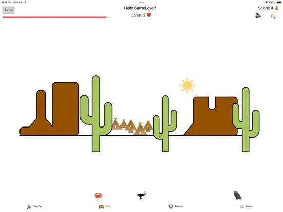 Desert Runner: Monument Valley iPad  Screenshots