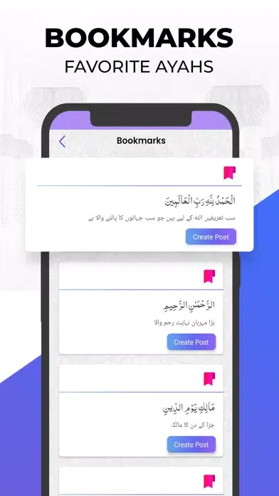 Capturas de tela do Quran Post Maker