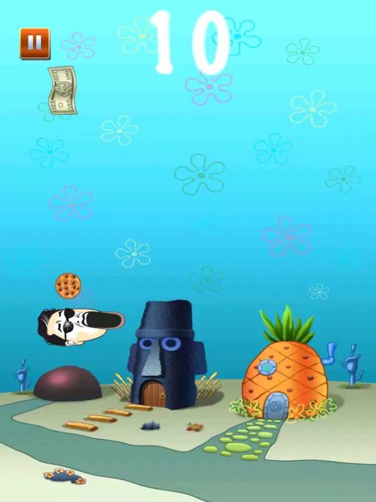 Tangkapan skrin Flappy Fall - The Psy and Friends Edition iPad 