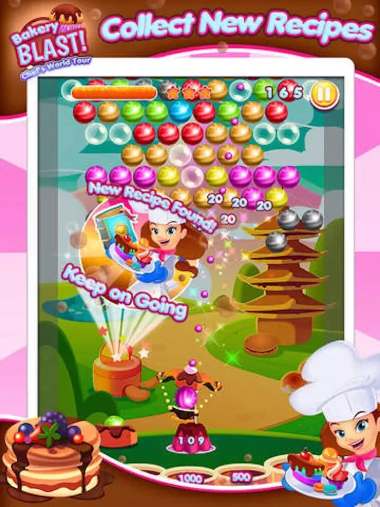 Bubble Shooter Saga - Shooter puzzle game iPad 应用截图