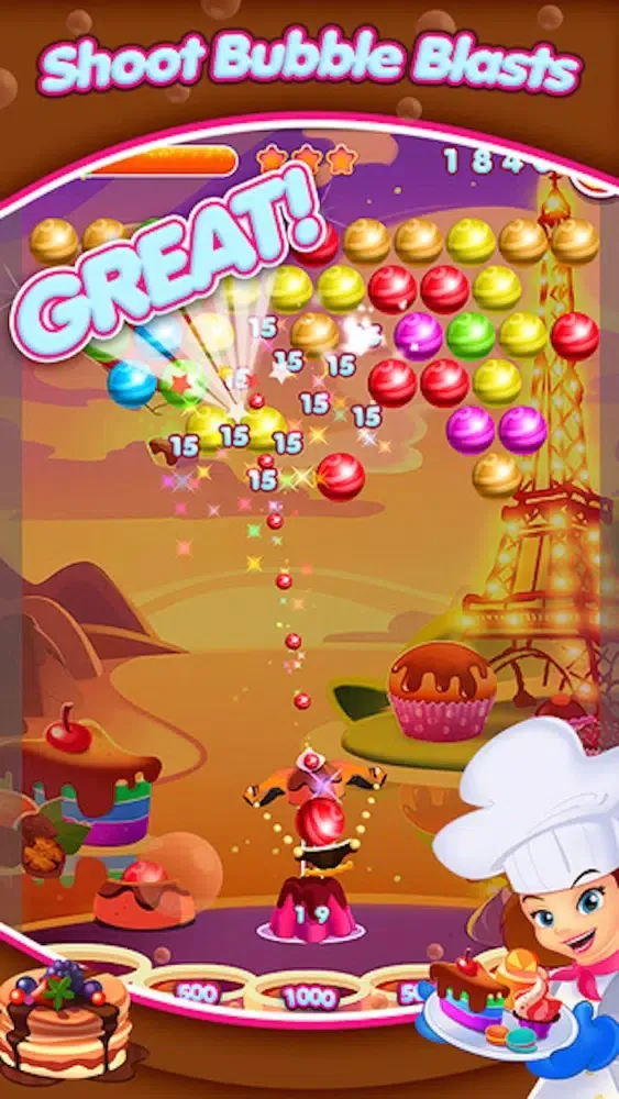 Bubble Shooter Saga - Shooter puzzle game应用截图