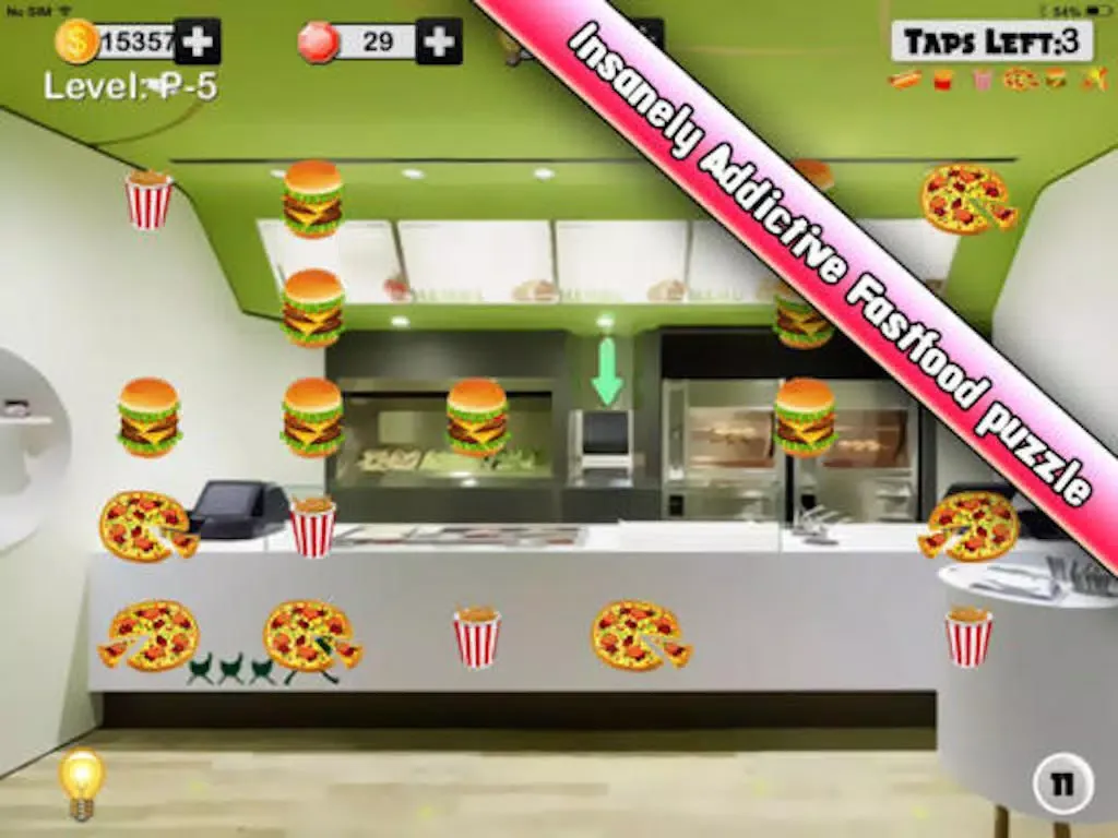 Tangkapan layar Cooking Saga - Fast Food Shop & Restaurant Dash iPad 