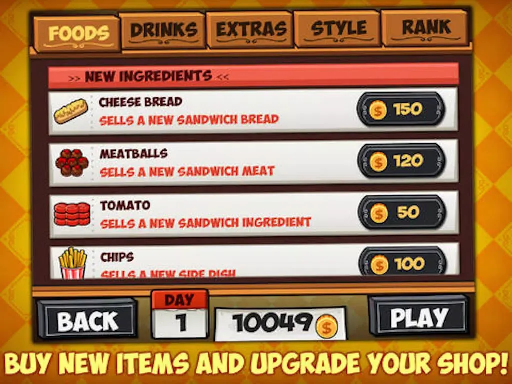 Tangkapan layar Cooking Saga - Fast Food Shop & Restaurant Dash iPad 