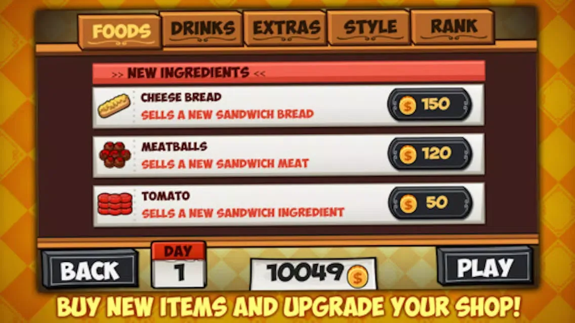 Tangkapan layar Cooking Saga - Fast Food Shop & Restaurant Dash