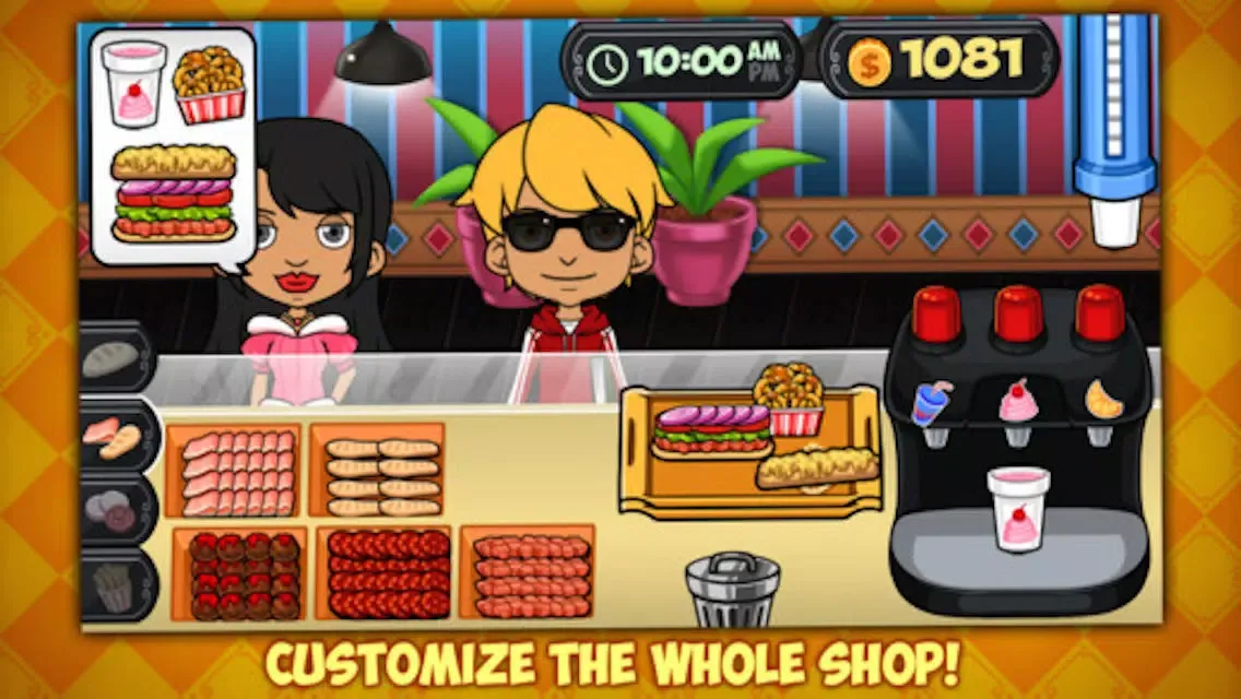 Tangkapan layar Cooking Saga - Fast Food Shop & Restaurant Dash