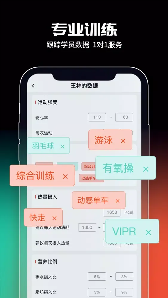 ภาพหน้าจอของ 超燃型动-专业减肥瘦身助手