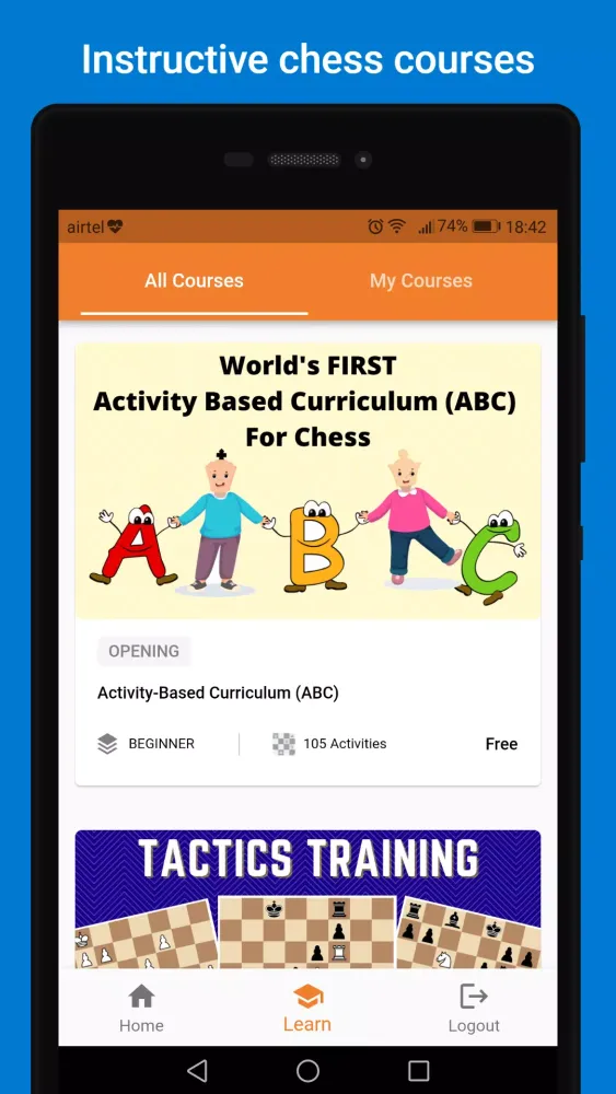 Capablanca Chess School Screenshots