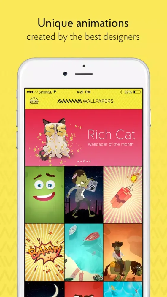 AWWWA – Live Wallpapers & Moving Backgrounds!应用截图