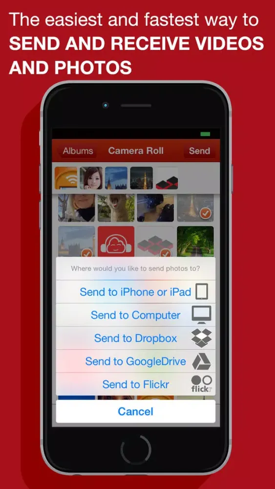 Video Transfer - photo and video transfer app over wifi Screenshots