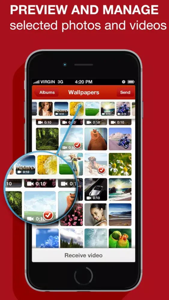 Video Transfer - photo and video transfer app over wifi Screenshots