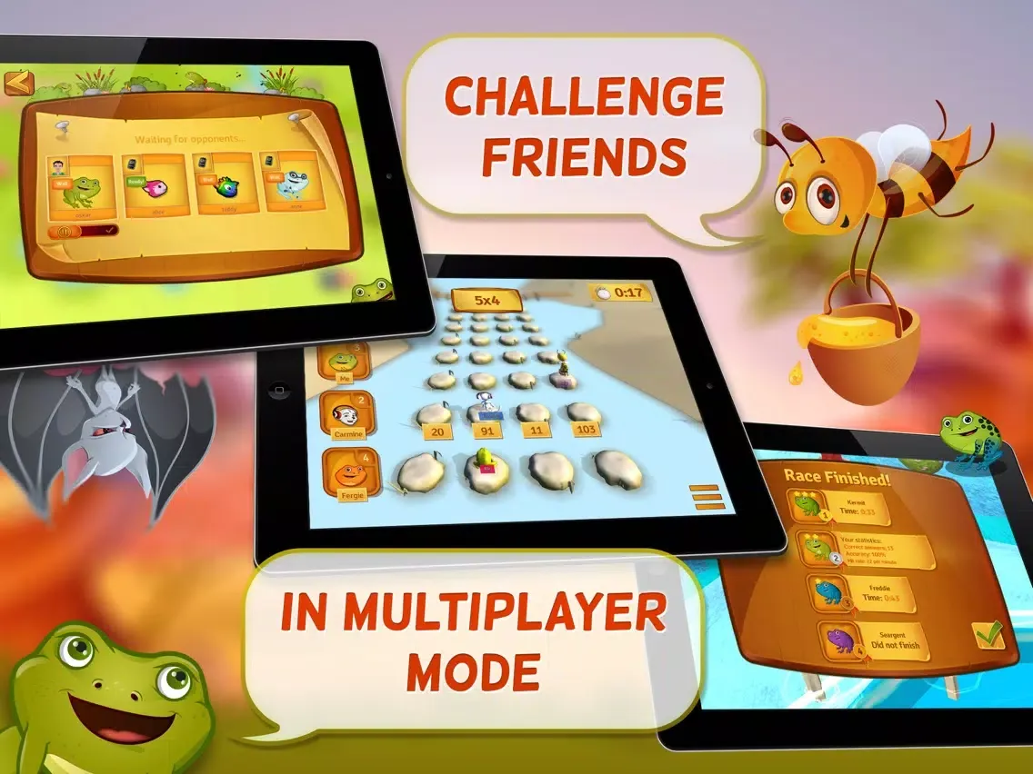 Tangkapan skrin Pora Ora: Leapfrog iPad 