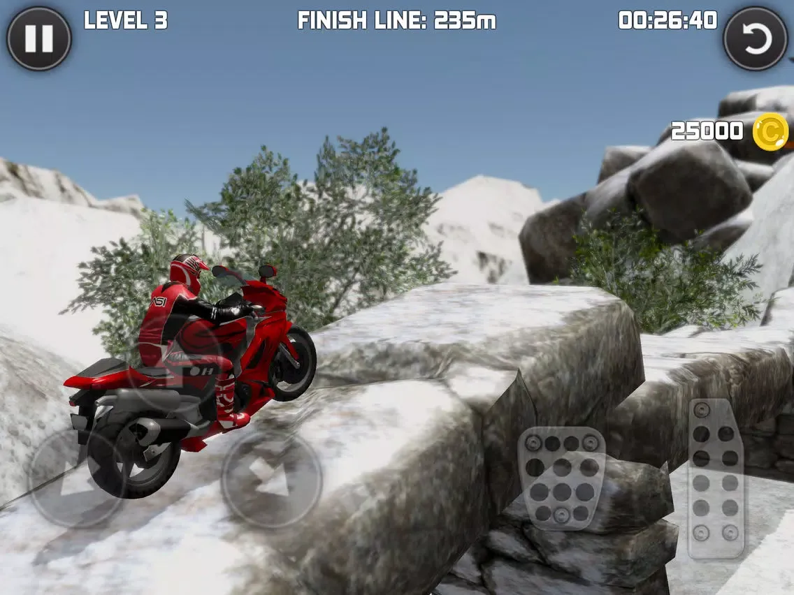 تصاویر Bike Trials Winter 2 iPad 