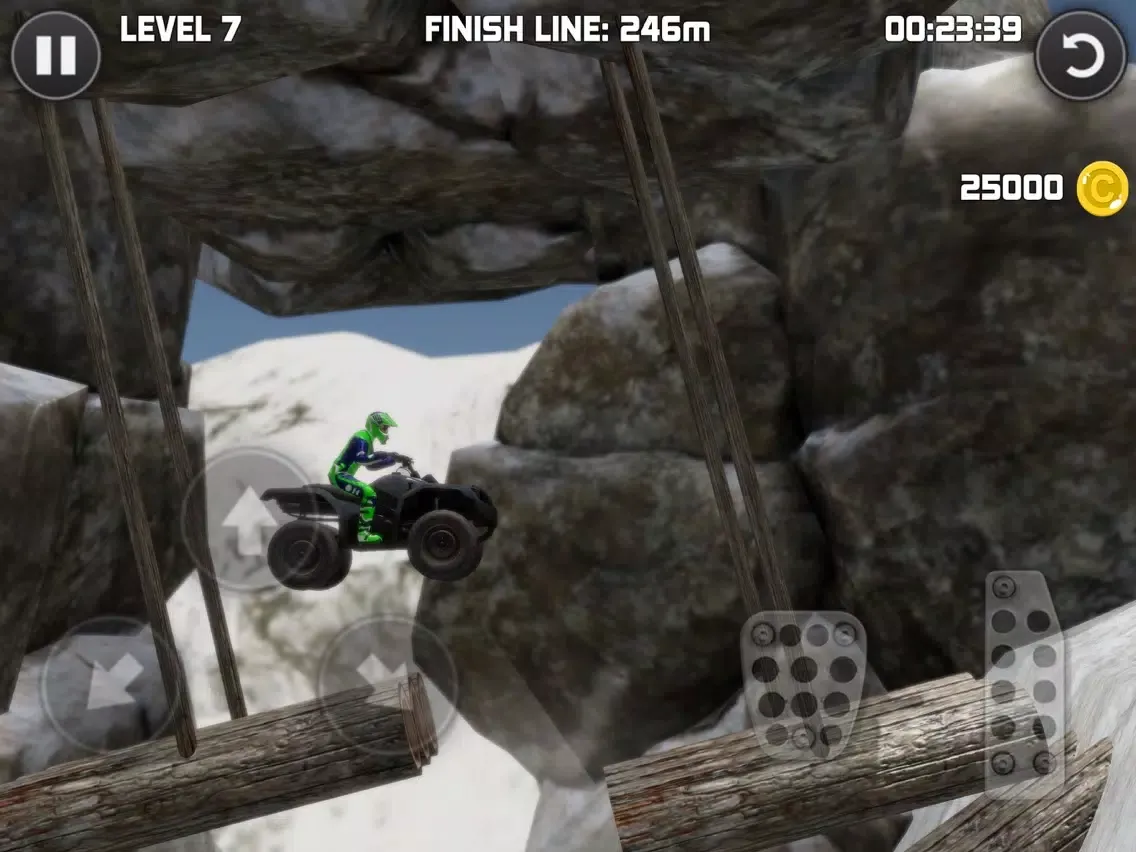 تصاویر Bike Trials Winter 2 iPad 