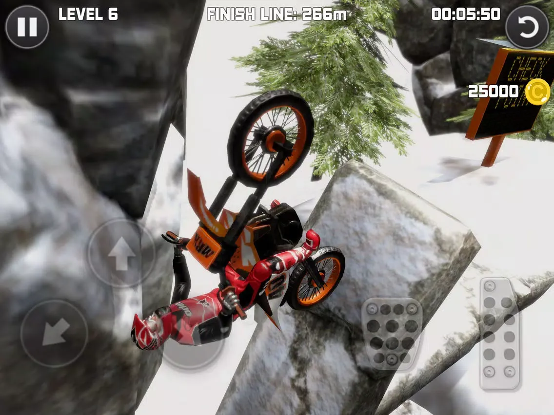 تصاویر Bike Trials Winter 2 iPad 
