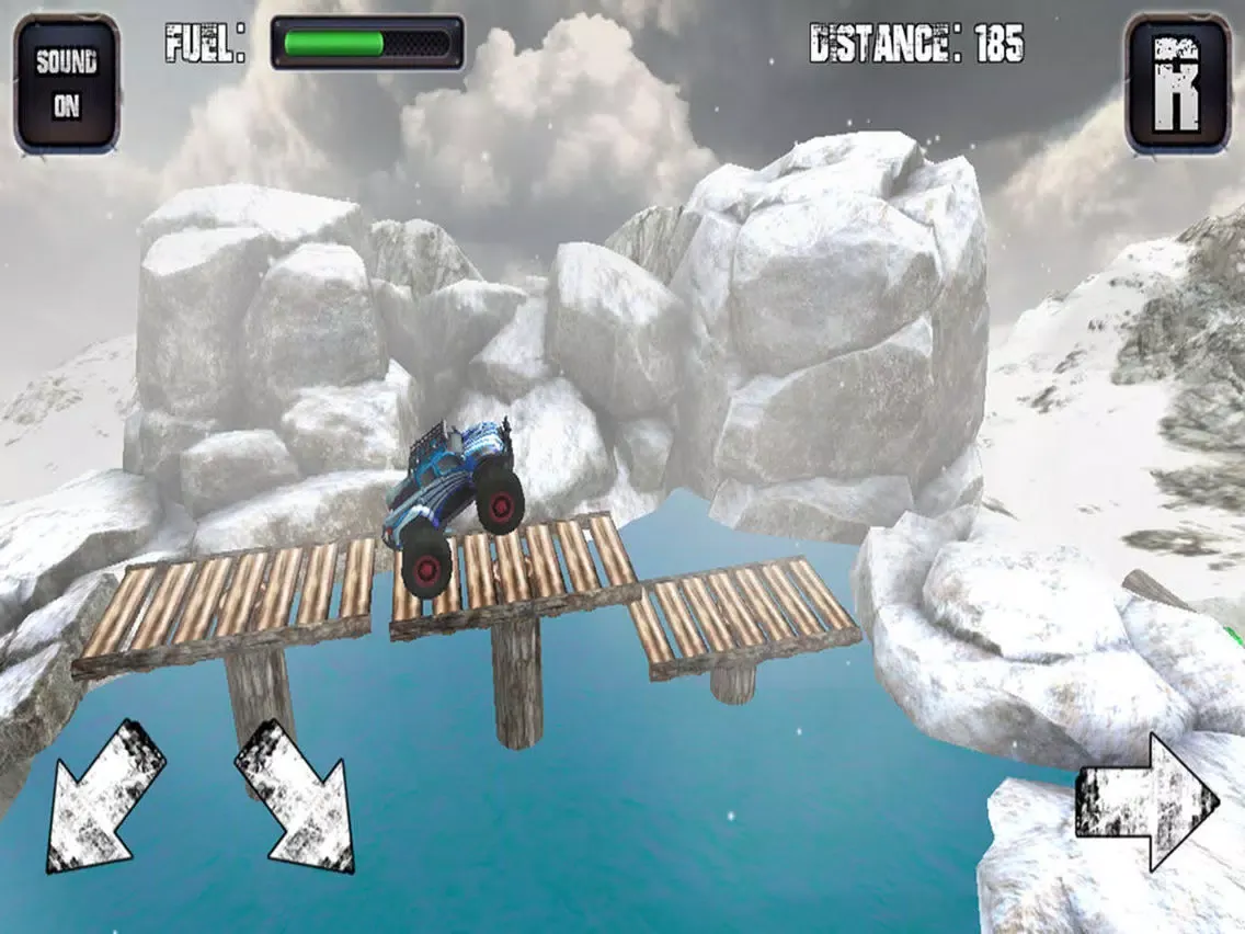 Capturas de tela do Endless Offroad Winter iPad 