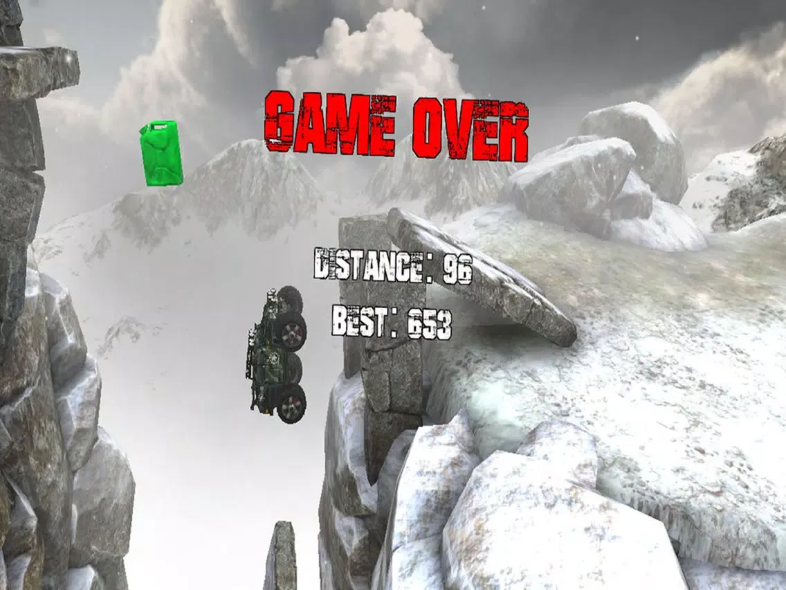 Capturas de tela do Endless Offroad Winter iPad 