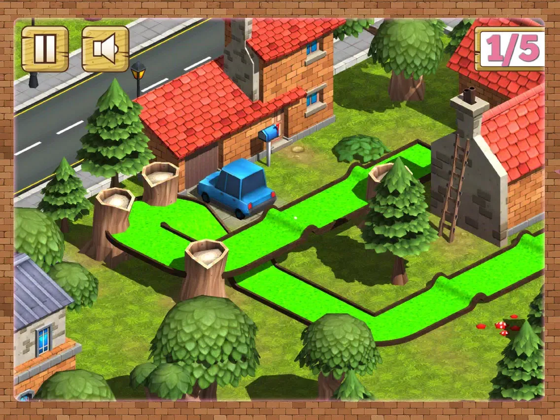 Ảnh chụp màn hình của Mini Golf City Adventure iPad 