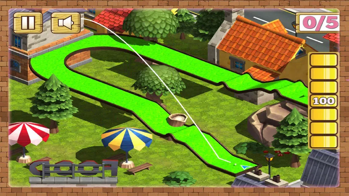 Ảnh chụp màn hình của Mini Golf City Adventure