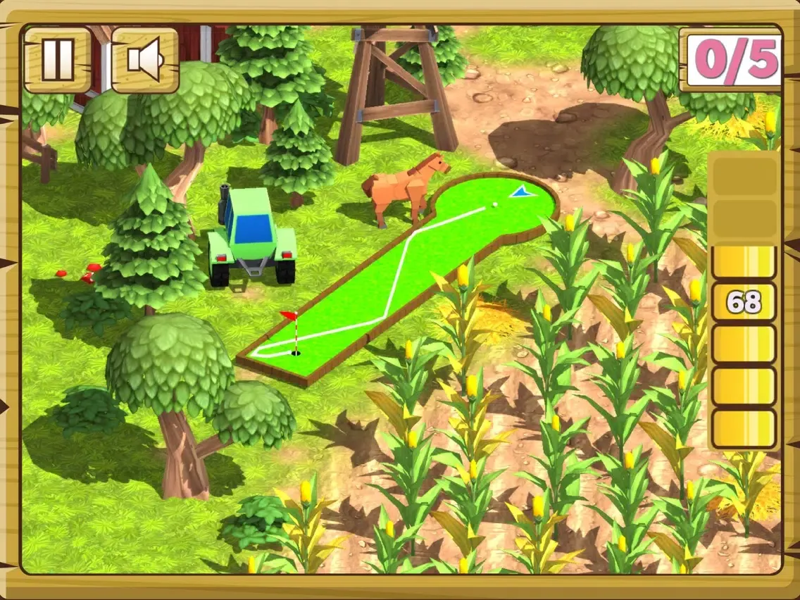 Mini Golf Farm Adventure iPad  Screenshots