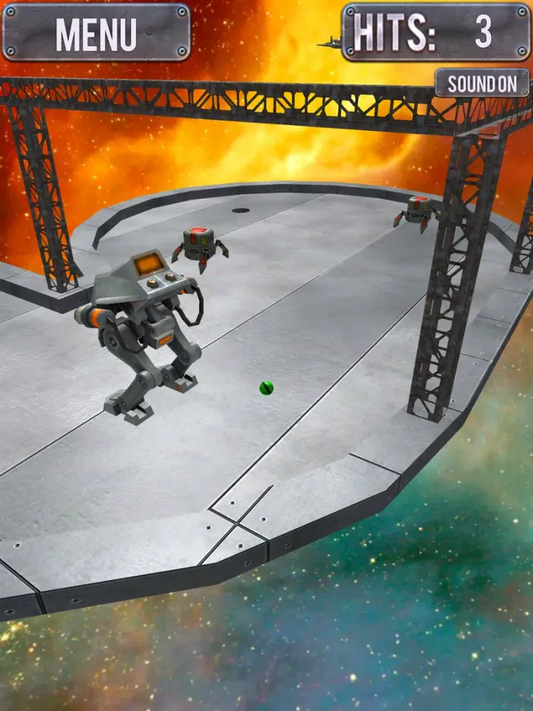 Capturas de tela do Mini Golf Space iPad 