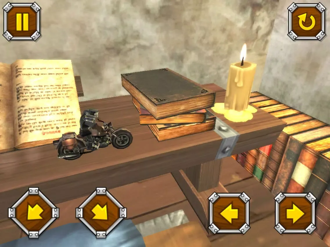 Mini Knight Trials iPad  Screenshots
