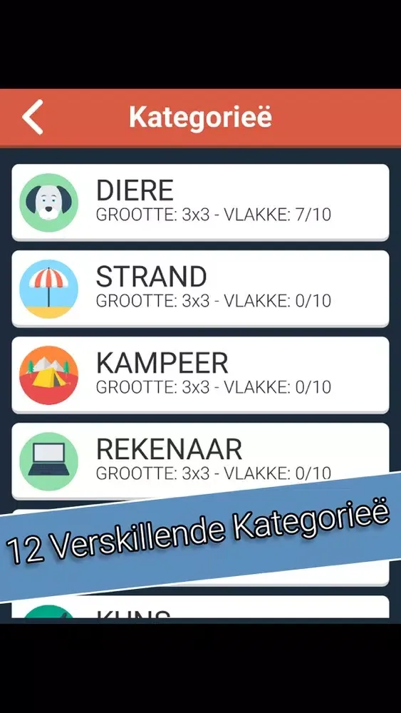 Tangkapan layar Woordsoek Raaisel