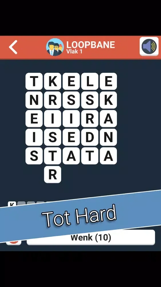 Tangkapan layar Woordsoek Raaisel