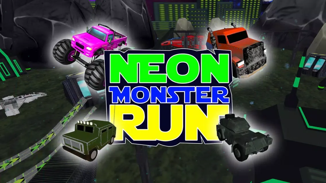 تصاویر Neon Monster Run