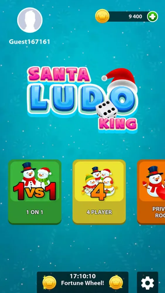 Captures d'écran de Santa Ludo