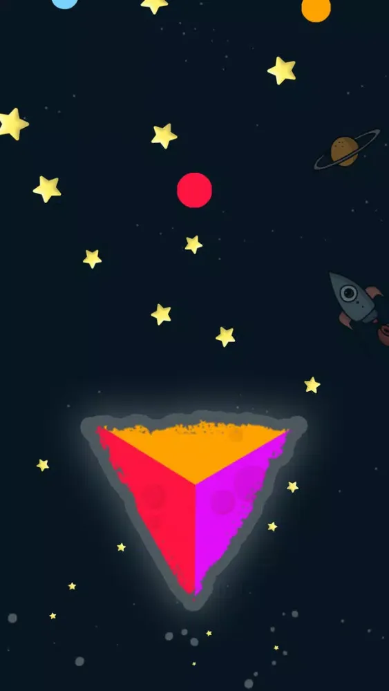 Tangkapan layar Space Twister color Match Game