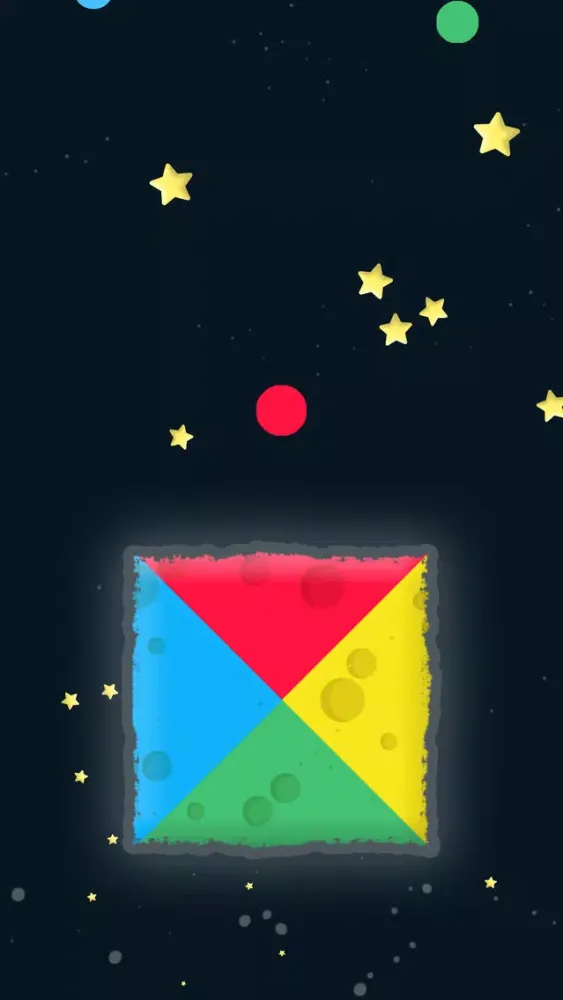Tangkapan layar Space Twister color Match Game