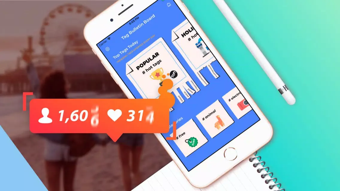 Capturas de pantalla de Follow Best Likes Tags Master