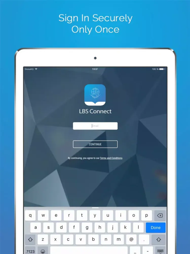 Capgemini LBS Connect iPad  스크린샷